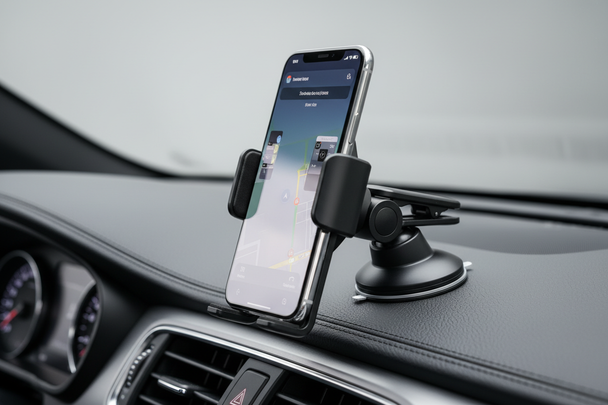 SpinMount: Soporte Celular 360° para Aut