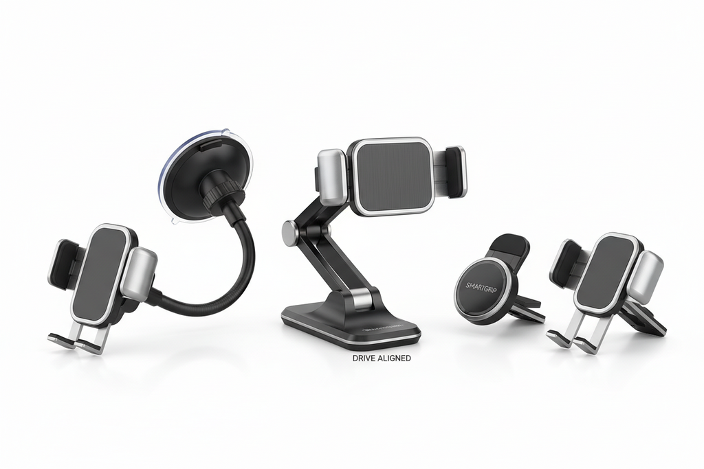 SpinMount: Soporte Celular 360° para Aut